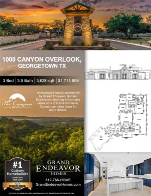 1000 Canyon Overlook None, Georgetown